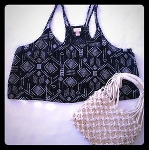NWT Strappy crop top